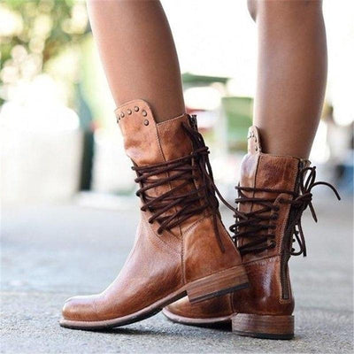 Lisa | Leather Kangaroo Shoes