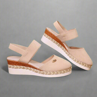 Gitta | Plus Size Wedge Sandals – Comfortable and Versatile