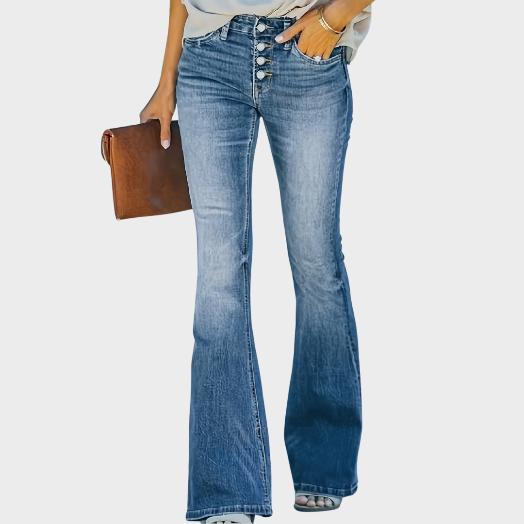 Rosalia - High-Stretch Flare Jeans