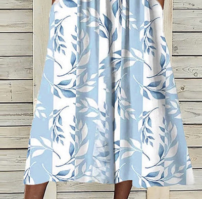 Greer - Floral Print Midi Dress with Matching Jacket
