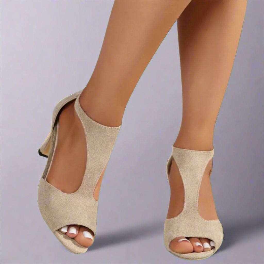 Marga | Orthopedic sandals with an elegant heel