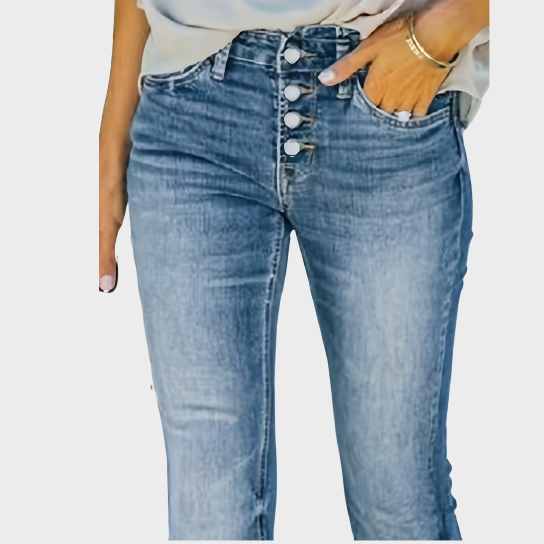 Rosalia - High-Stretch Flare Jeans