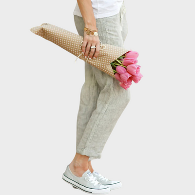 Breezy-Linen Trousers