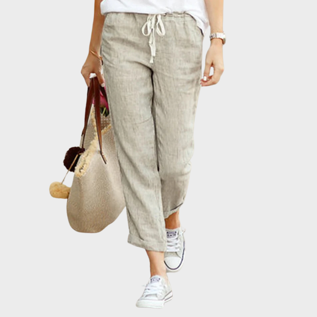 Breezy-Linen Trousers
