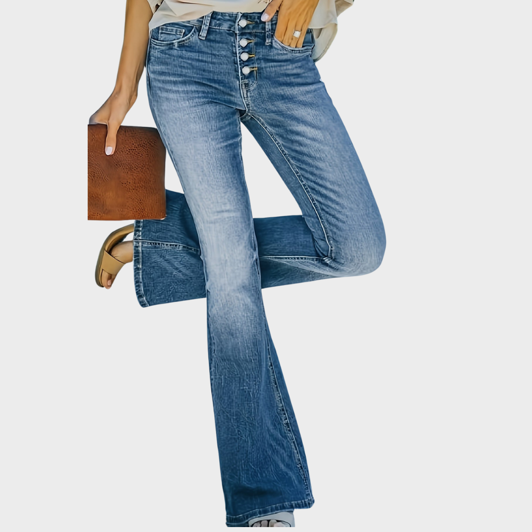 Rosalia - High-Stretch Flare Jeans
