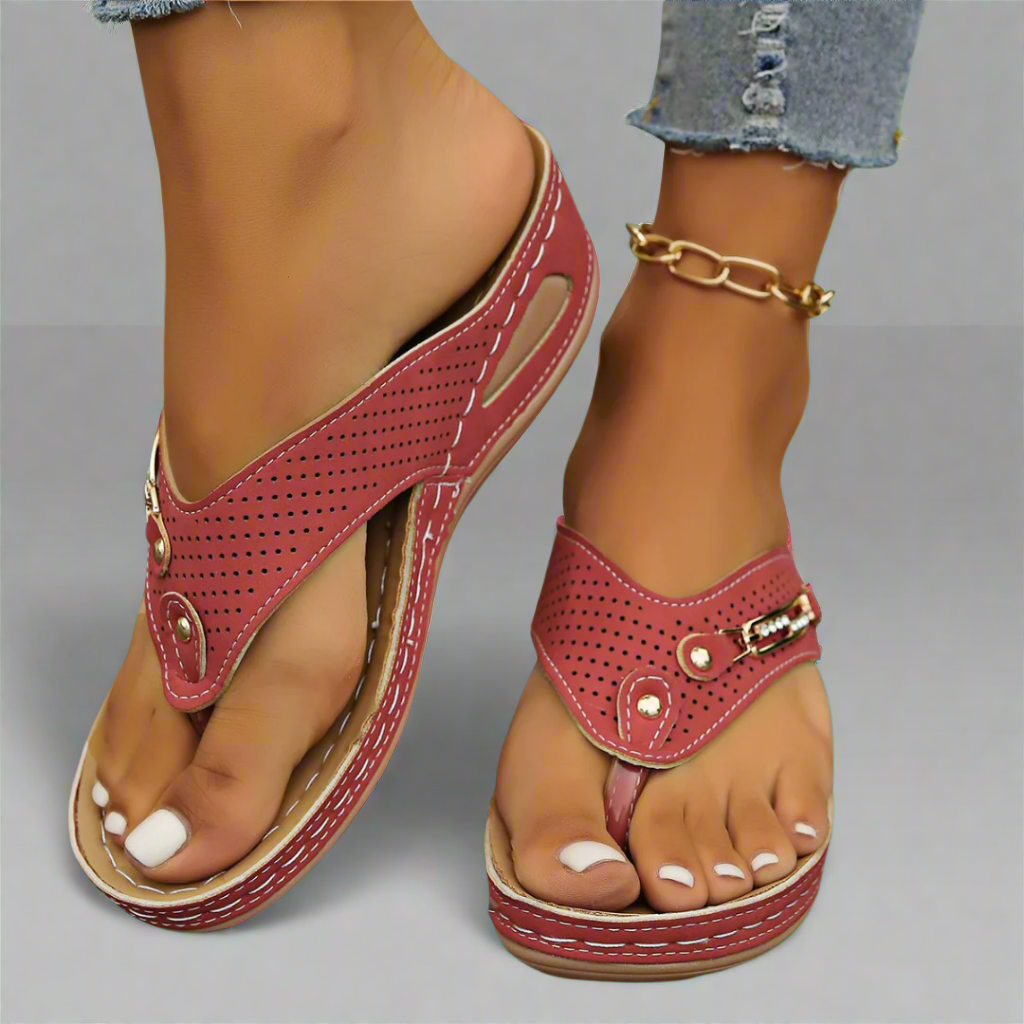 Mira | Retro Slippers for Women with Arch Support – Comfortable and Stylish
