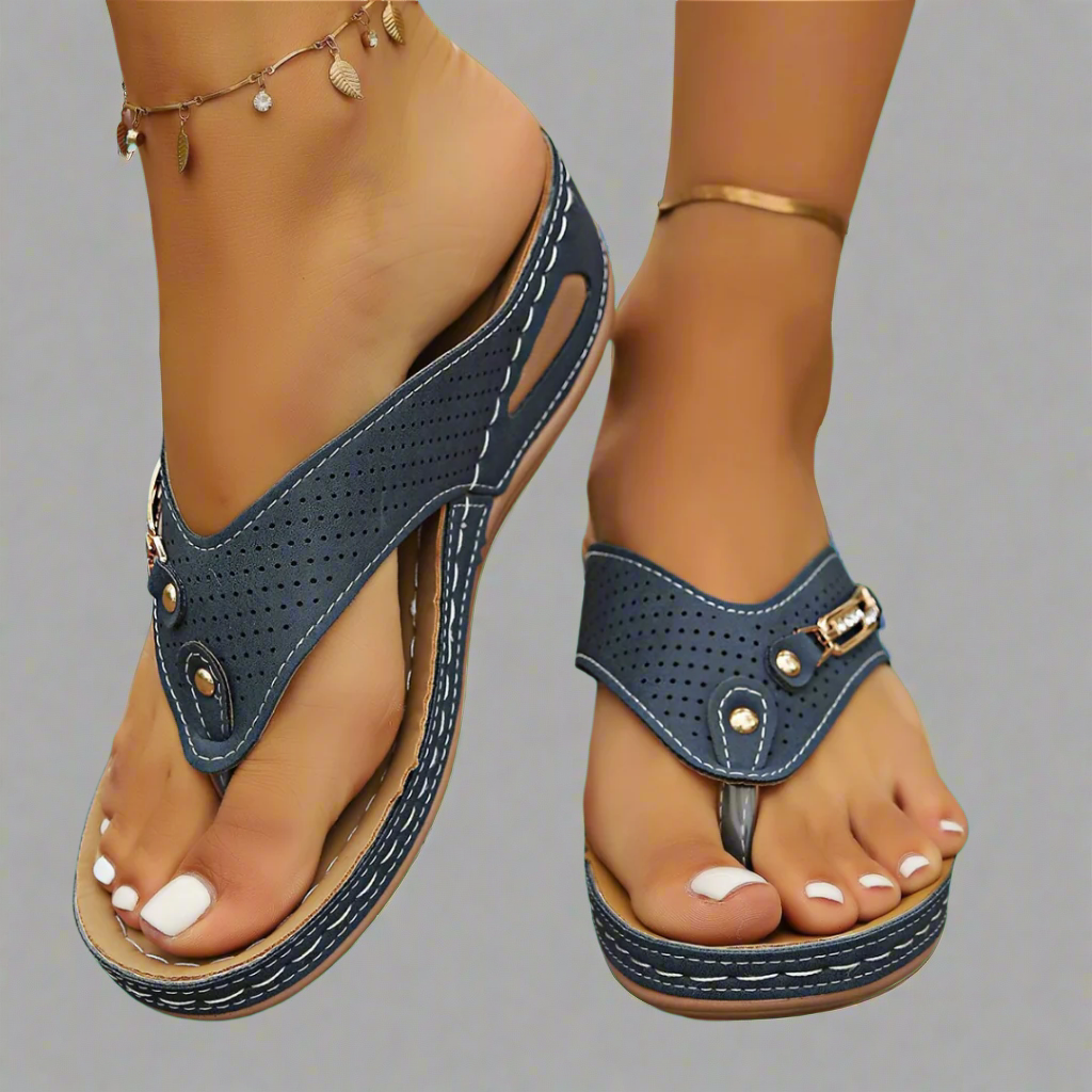 Mira | Retro Slippers for Women with Arch Support – Comfortable and Stylish