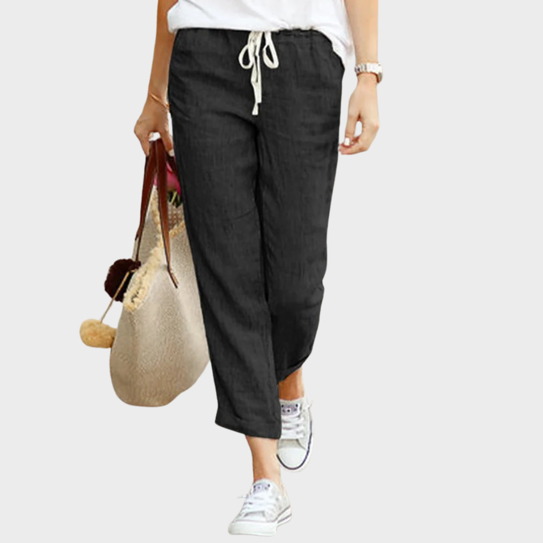 Breezy-Linen Trousers