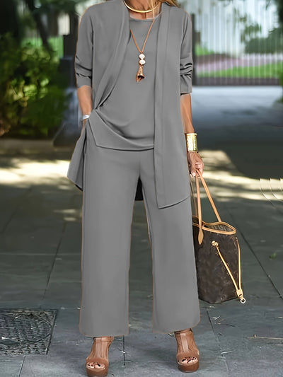 Ada - Women's Versatile 3-Piece Matching Set