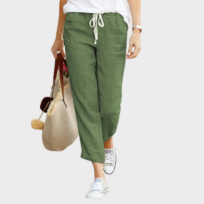 Breezy-Linen Trousers