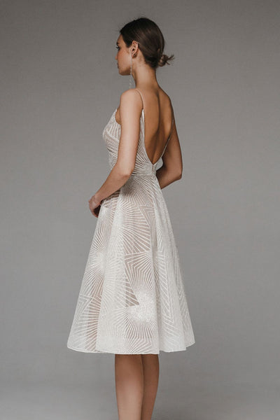 Thalassa - Sparkly Floor Length Party Dress