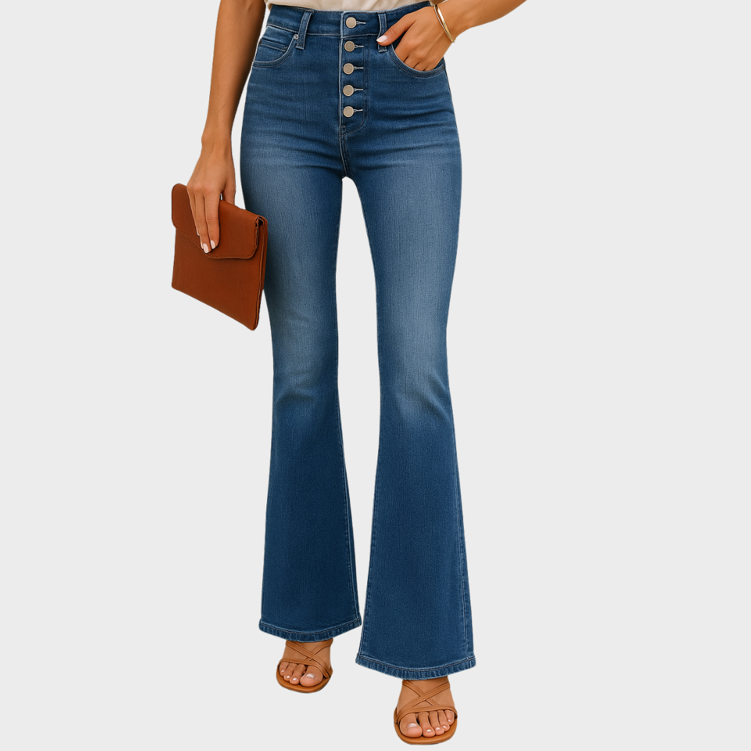 Rosalia - High-Stretch Flare Jeans