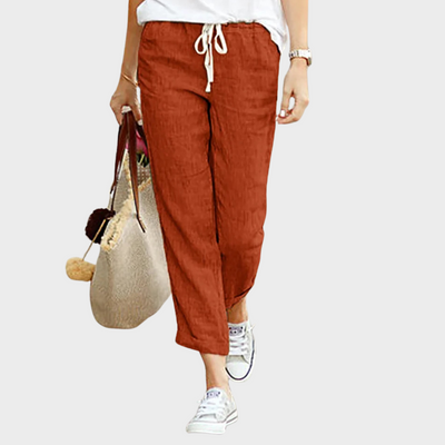 Breezy-Linen Trousers