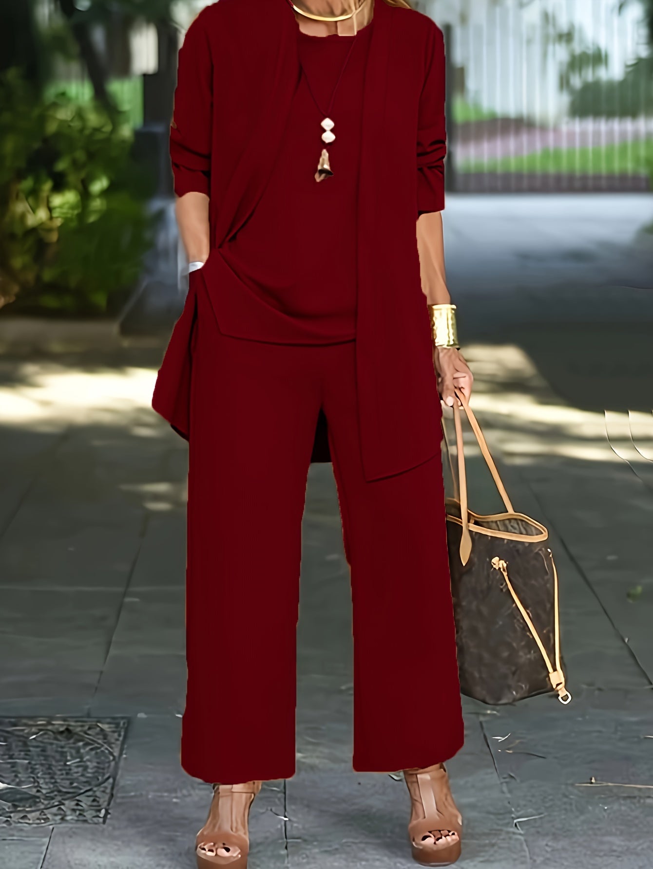 Ada - Women's Versatile 3-Piece Matching Set