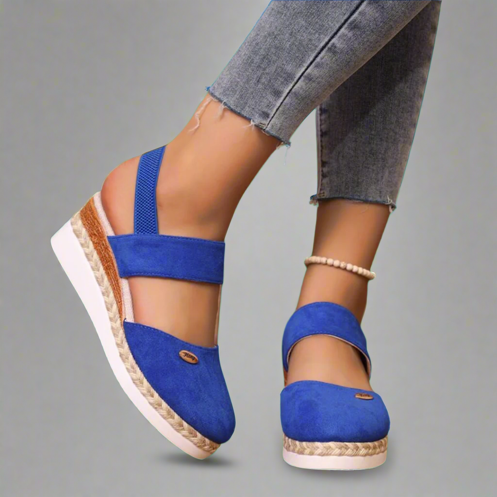 Gitta | Plus Size Wedge Sandals – Comfortable and Versatile