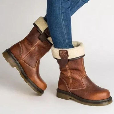 Sienna | Warm Leather Winter Boots