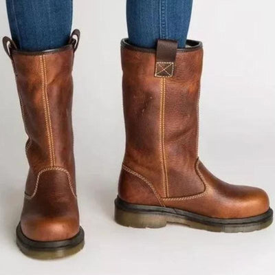Sienna | Warm Leather Winter Boots