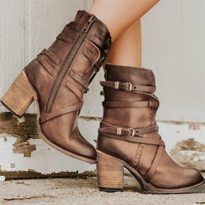 Reina | Vintage Leather Boots