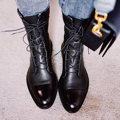 Harper | Orthopedic Leather Shoes