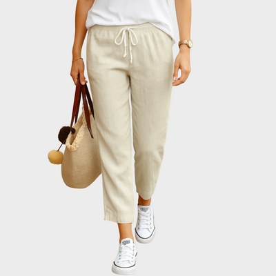 Breezy-Linen Trousers