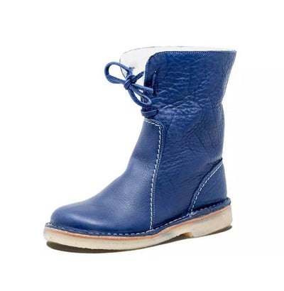 Kaia | Waterproof Leather Boots with Wool Lining