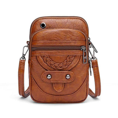 Marisela - Vintage Braided Crossbody Bag
