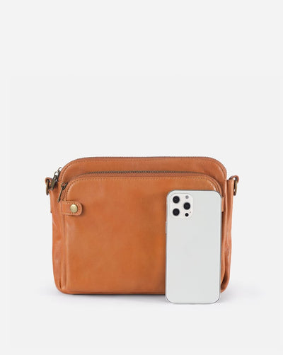 Jovie - Sleek Three-Layer Crossbody Bag